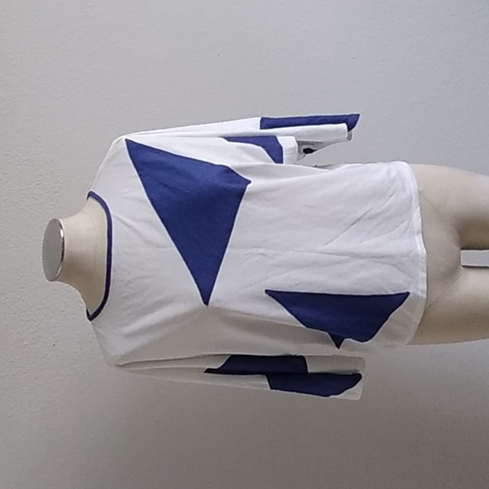 Vtg 80s Batwing top.szM